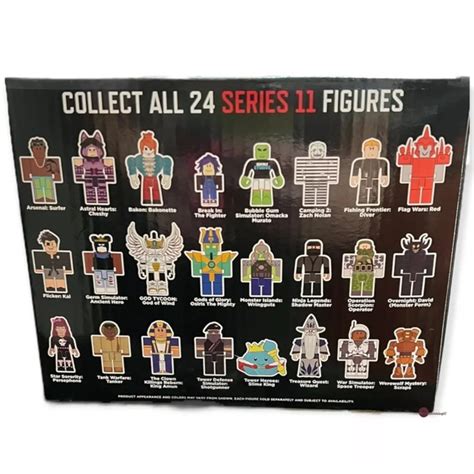 Jazwares Toys 222 Roblox Action Figure Collection Series 1 Purple Mystery Blind Box Cube 3pk