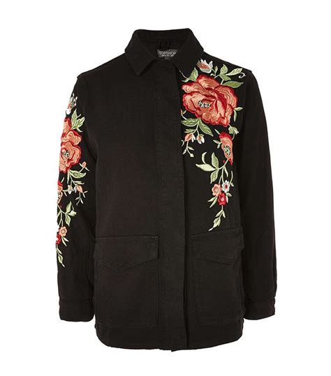 The Best Embroidered Floral Jackets For Fall Who What Wear