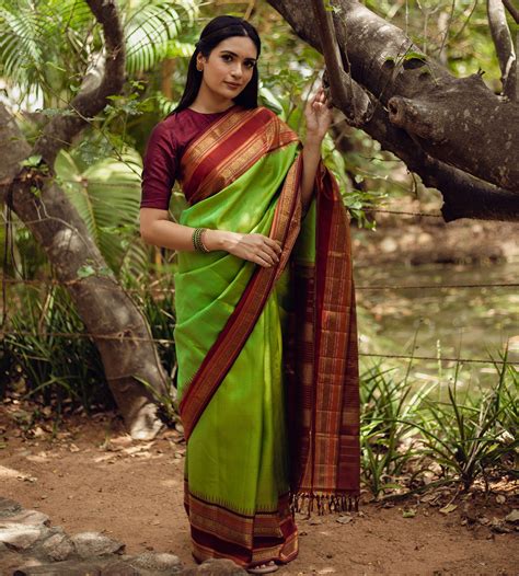 Green Kanchipuram Silk Saree