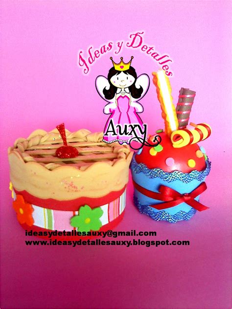 Ideas Y Detalles Auxy CUPCAKE DE FOMI