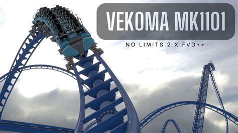 Vekoma MK1101 No Limits 2 X FVD YouTube