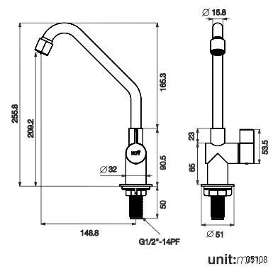 Hoy Deck Single Sink Faucet Plastic Eco Veligaa Hardware