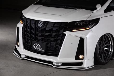 Adapted Toyota Alphard Facelift With Kuhl Racing Body Kit