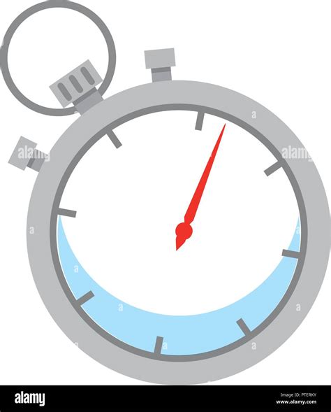 Chronometer Timer Isolated Icon Stock Vector Image Art Alamy