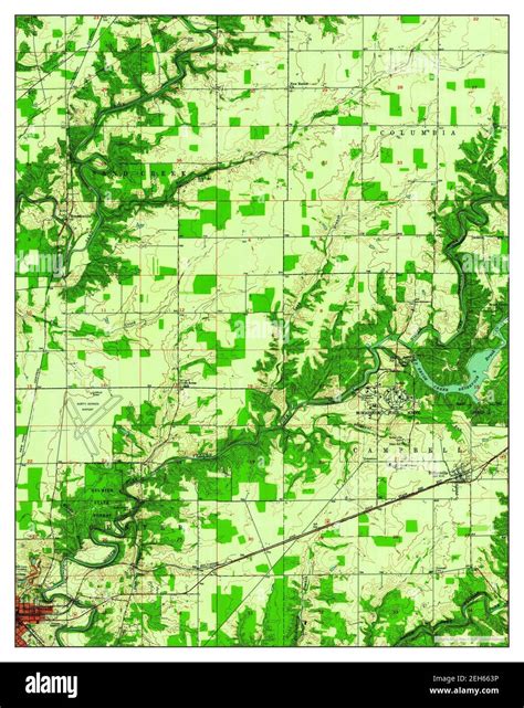 Butlerville, Indiana, map 1957, 1:24000, United States of America by ...