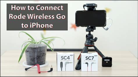 How To Connect Rode Wireless Go To IPhone YouTube