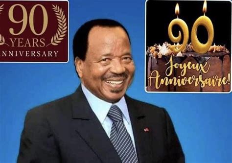 Cameroun Au pouvoir depuis 40 ans le président Paul Biya souffle ses