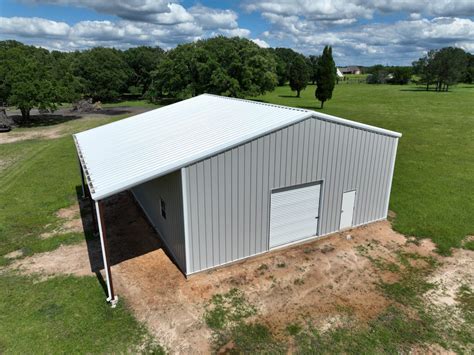 X Red Iron Metal Building In Malakoff Texas Wolfsteel