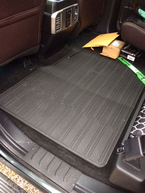 2015 F150 Platinum Floor Mats And Standard F150 Rubber Mats Ford F150 Forum Community Of