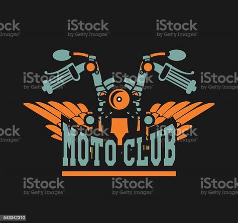 Logo Klub Sepeda Motor Ilustrasi Stok Unduh Gambar Sekarang Gaya