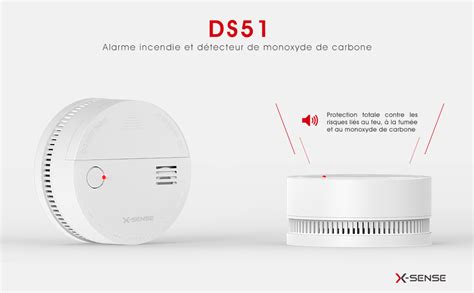 X Sense D Tecteur De Fum E Et De Monoxyde De Carbone Co En Ds