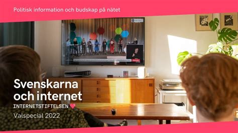 Traditonella Medier Viktigaste Nyhetskällan Svenskarna Och Internet