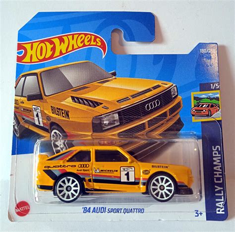 Hot Wheels Audi Sport Quattro Rally Champs Pozna Kup Teraz Na