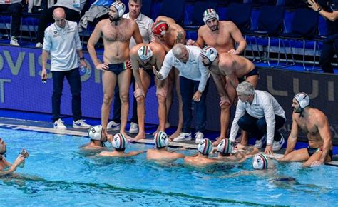 Pallanuoto Europei Settebello Mai In Partita Contro La Spagna