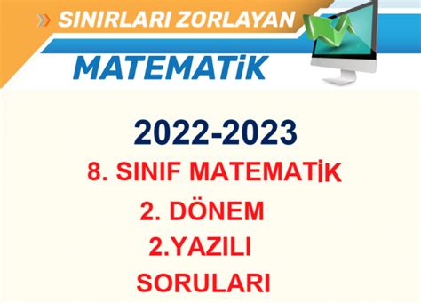 Sinif Matemat K D Nem Yazili Sorulari Ramazan Akku