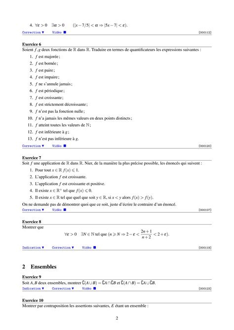 SOLUTION Exercice Chapitre Logique Studypool