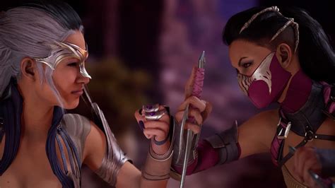 Mortal Kombat Sindel Vs Mileena All Intro Interaction Dialogues