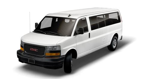 Gmc Savana Extended Wb D Model By Creator D