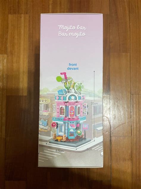 Miniso Streetscape Building Blocks Mojito Bar Hobbies And Toys Toys And Games On Carousell