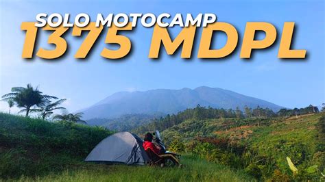 Camping Deket Jakarta Sambil Makan Sushi ENAK Solo Motocamp Bukit