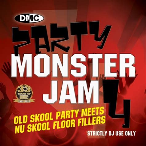 Dmc Party Monsterjam Vol Old Skool Continuous Megamix Mixed Dj Cd