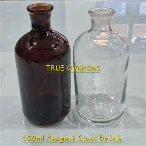 Ml Amber Transparent Glass Bottle At Rs Piece Amber Glass