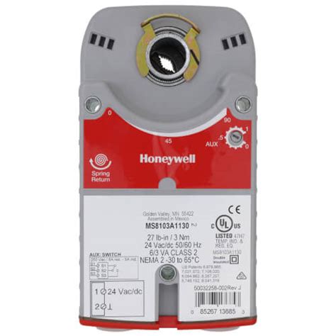 Ms A Honeywell Ms A Two Position Or Spst Spring