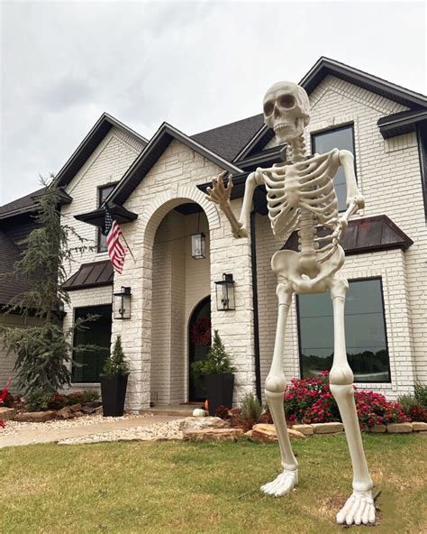 Giant Poseable Skeleton for Spooky Halloween Decor