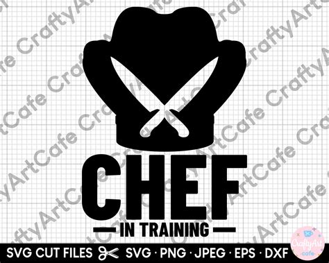 Chef Svg For Cricut Chef In Training Future Chef Chef School Etsy Canada