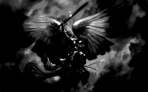 Black Angels Wallpaper Hd Clip Art Library