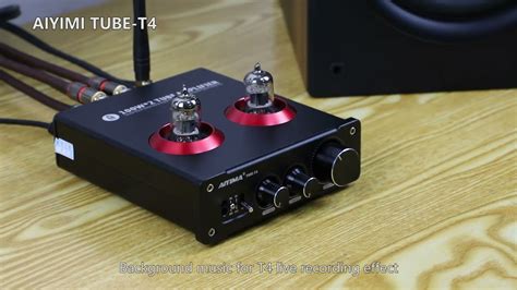 AIYIMA T4 Bluetooth Tube Amplifier 100W 100W TPA3221 Class D