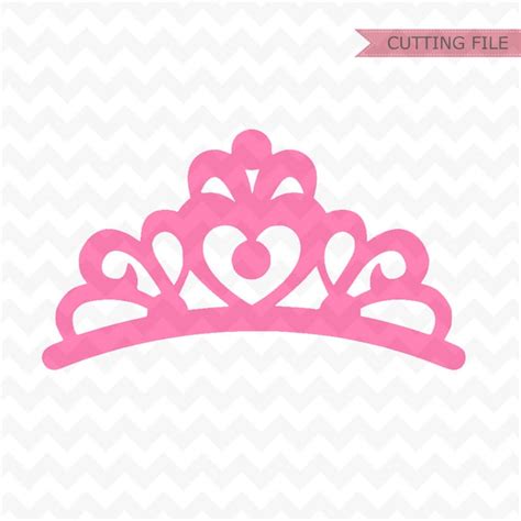 Tiara Svg Crown Svg Princess Crown Svg Svg Cricut Design Etsy