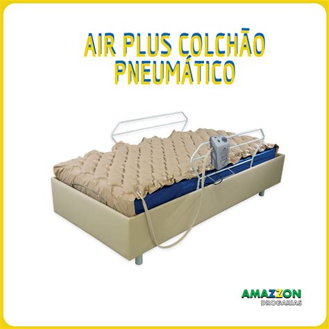 O Colchão Pneumático Air Plus é o mais eficiente aparelho de alívio de