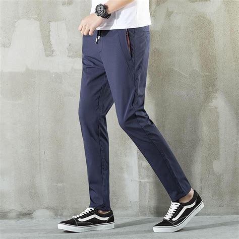 Korean Fashion Men Jogger Pantsplain Joggercasual Wear Shopee Philippines