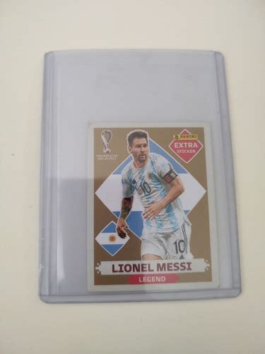 Figuritas Qatar Messi Oro Plata Legend Extra Sticker Mebuscar