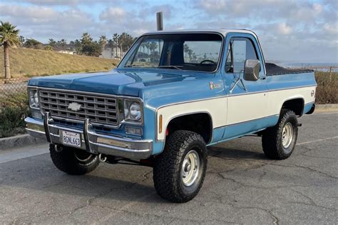 1976 Chevrolet K5 Blazer 4x4 For Sale On Bat Auctions Closed On April