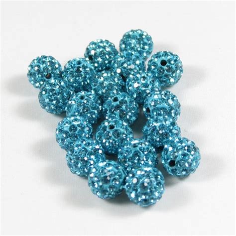 Buy Rounddiscoballspacerbead Wholesale Pcs Czech Crystal Rhinestone