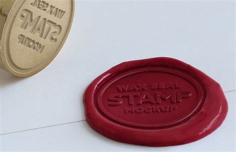 Wax Seal Stamp Mockup On Behance