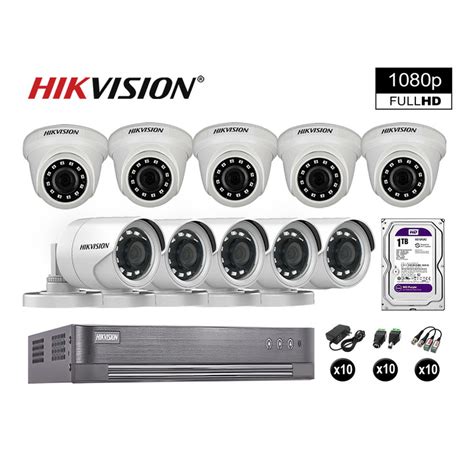 Ripley C Maras Seguridad Kit Vigilancia Full Hd P Disco Tb