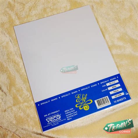 VECO Specialty Board 10 Sheets Per Pack Lazada PH