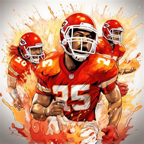 Premium AI Image | KC Chiefs Bringing Football to Life with Cartoon ...