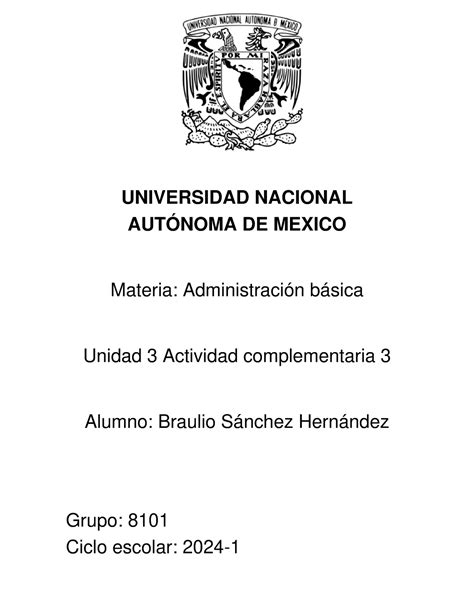 U3 AC3 DON Cheto AB Trabajo Sobre Procesos De Administracion