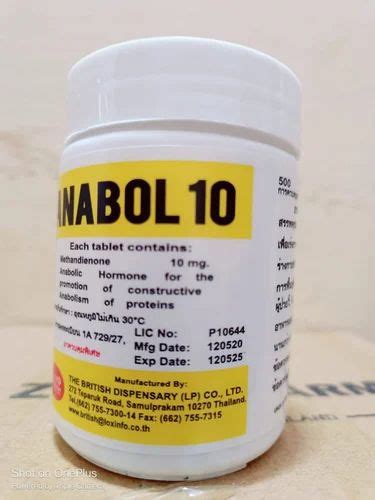 Anabol Mg British Dispensary Tablets Packaging Size Bottle