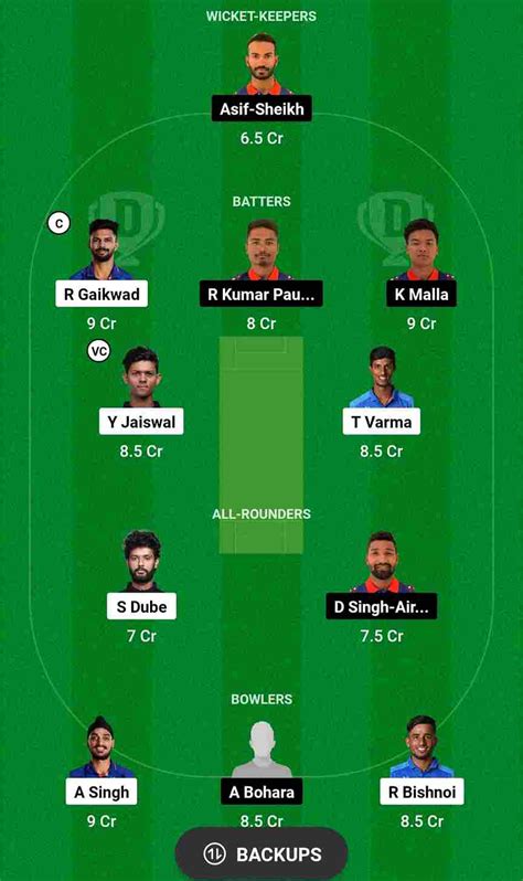 Ind Vs Nep Dream Prediction Asian Games Quarter Final India Vs