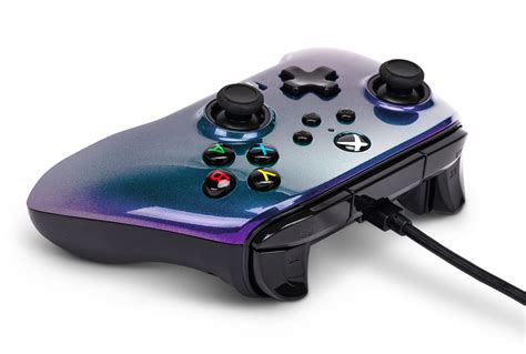 Powera Enhanced Wired Controller For Xbox Series Xs Aurora Borealis