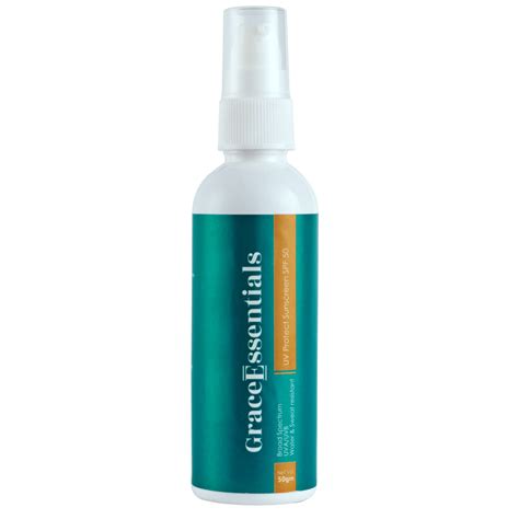 UV Protect Sunscreen SPF 50 With broad Spectrum UVA & UVB Protection ...