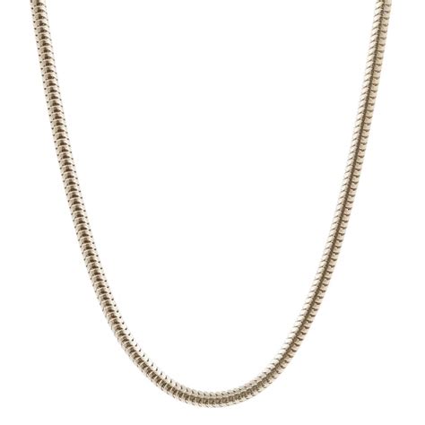 Goldkette Schlangenkette Länge 45cm Breite 1 4mm 585 14 Karat Gold