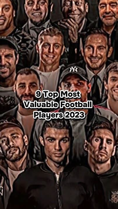 Draws Ai 9 Top Most Valuable Football Players 2023 Shorts Youtube