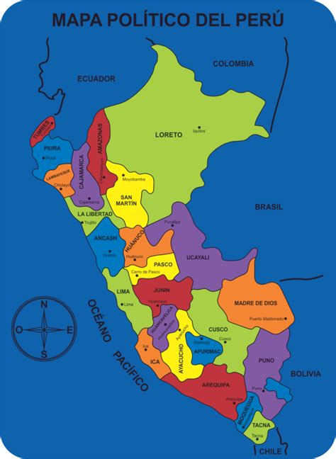 Informaci N E Im Genes Con Mapas De Per Pol Tico F Sico Y Para Colorear