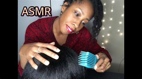 ASMR Playing With Your Hair Till You Sleep Brushing And Scalp